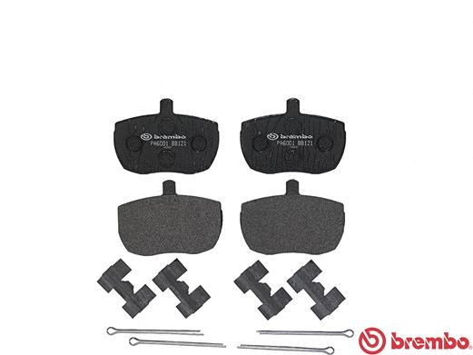 A.B.S. P A6 001 BREMBO Bremsbelagsatz, Scheibenbremse